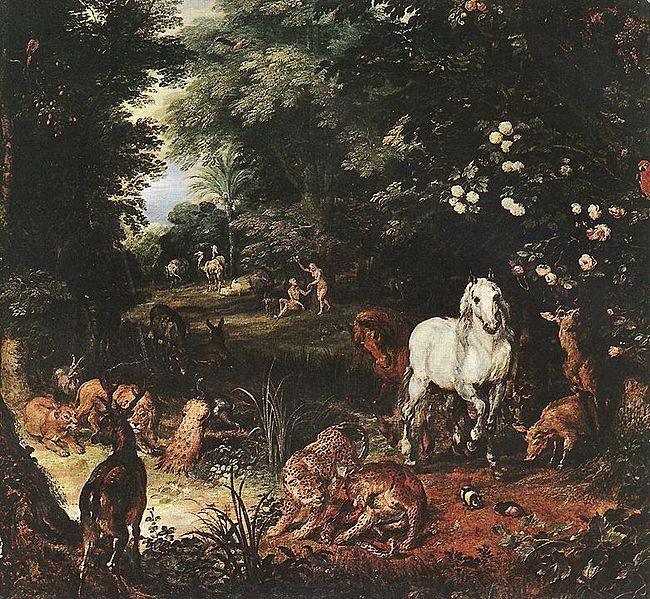 Jan Brueghel The Original Sin Norge oil painting art